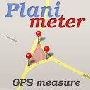 Planimeter - GPS area measure | land survey on map