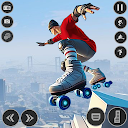 Sky Roller Skate Stunt Game