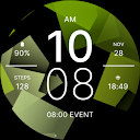 Fresh Green Fit Watch Face