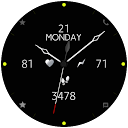 Minimal Black v14 Watch Face