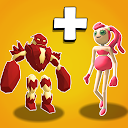 Merge Battle: Superhero Fight