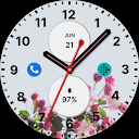 Luxury Floral Watch Face