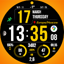 WFP 241 digital watch face