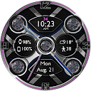 Electro Plasma HD Watch Face