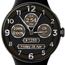 Brushed Wood HD Watch Face