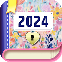 Diary with Lock: Daily Journal