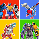 Superhero Robot Merge Master