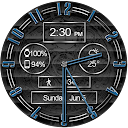 Polished Style HD Watch Face & Clock Widget