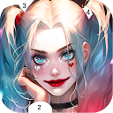 Clown Color, Paint by numbers