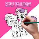 How To Draw Little Pony Step by Step