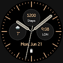 Awf Modern Analog - watch face