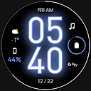 Awf Glow Digital - watch face