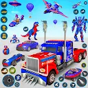 Police Truck Robot Game – Dino