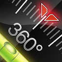 Protractor + Bubble Level °