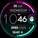 NEON Lunar - watch face