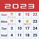 Monthly Calendar & Holiday